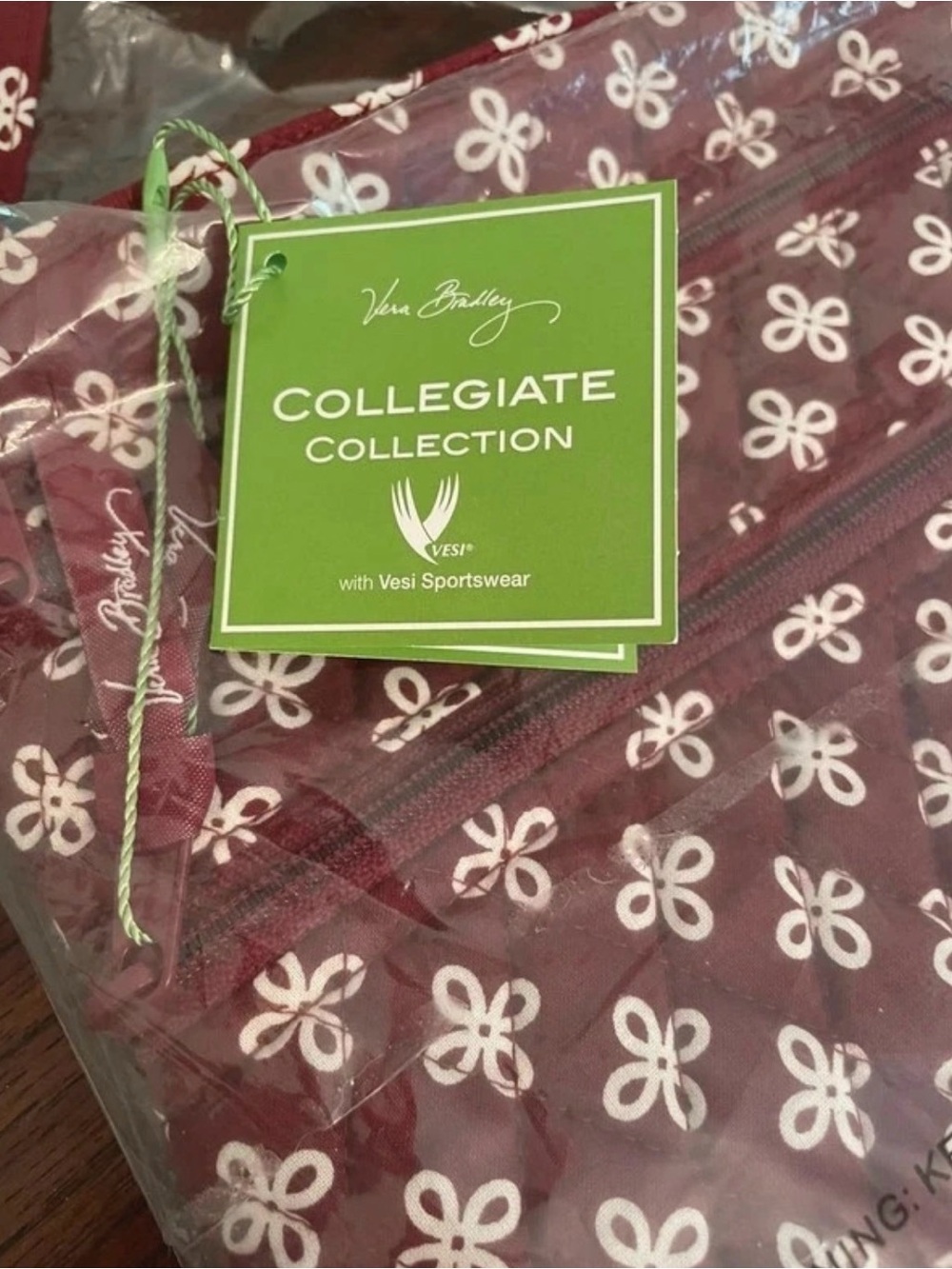 Vera Bradley FSU (Florida State University)triple zip hipster bag - Picture 5 of 10